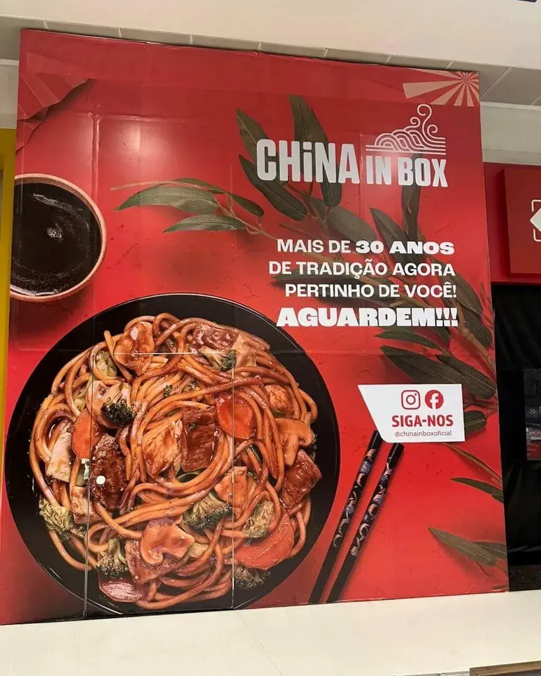 Tapume China in box