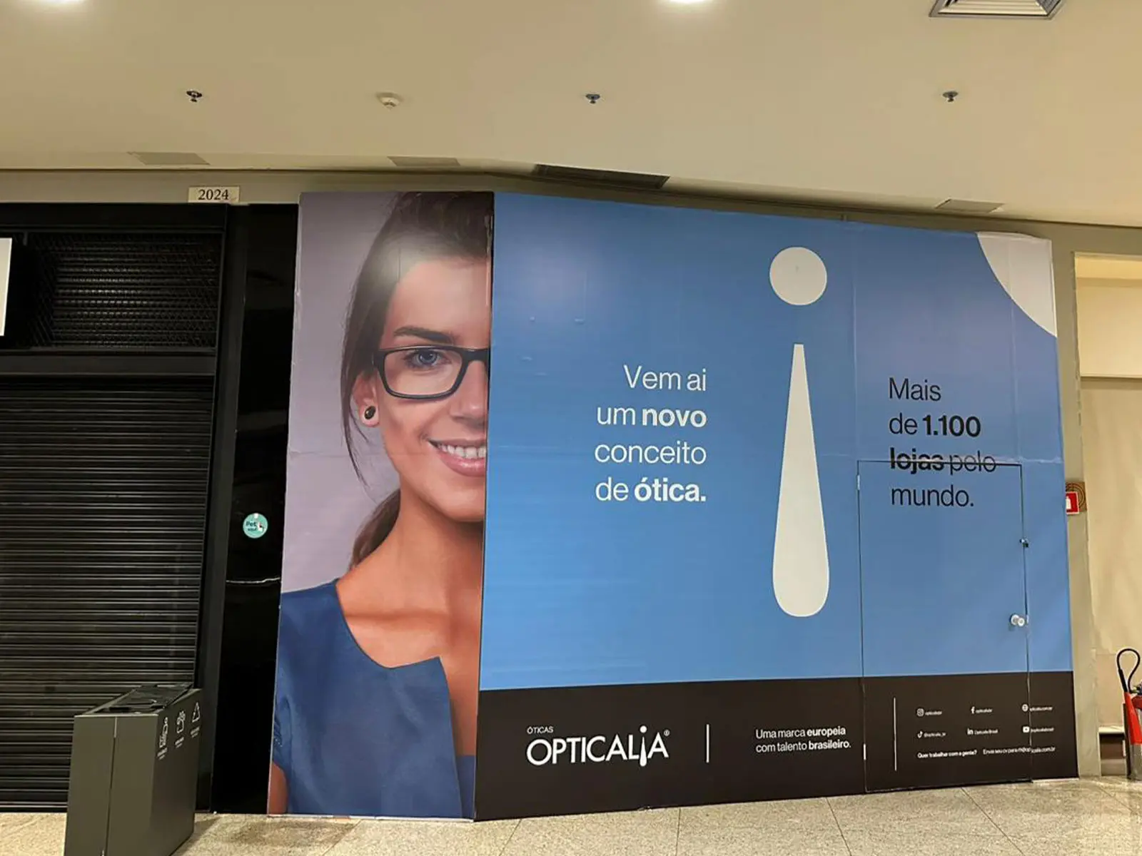 Tapume Ótica Opticalia